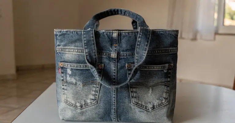 Convierte tus jeans viejos en un bolso de diseñador gratis: ¡El truco que todos quieren saber!