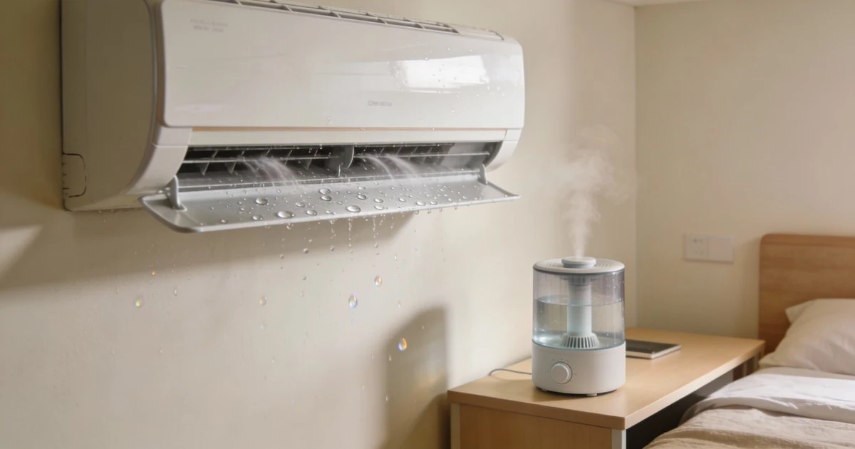 El aire acondicionado te está robando la humedad: 5 señales de que tu piel y garganta lo notan (y cómo solucionarlo)