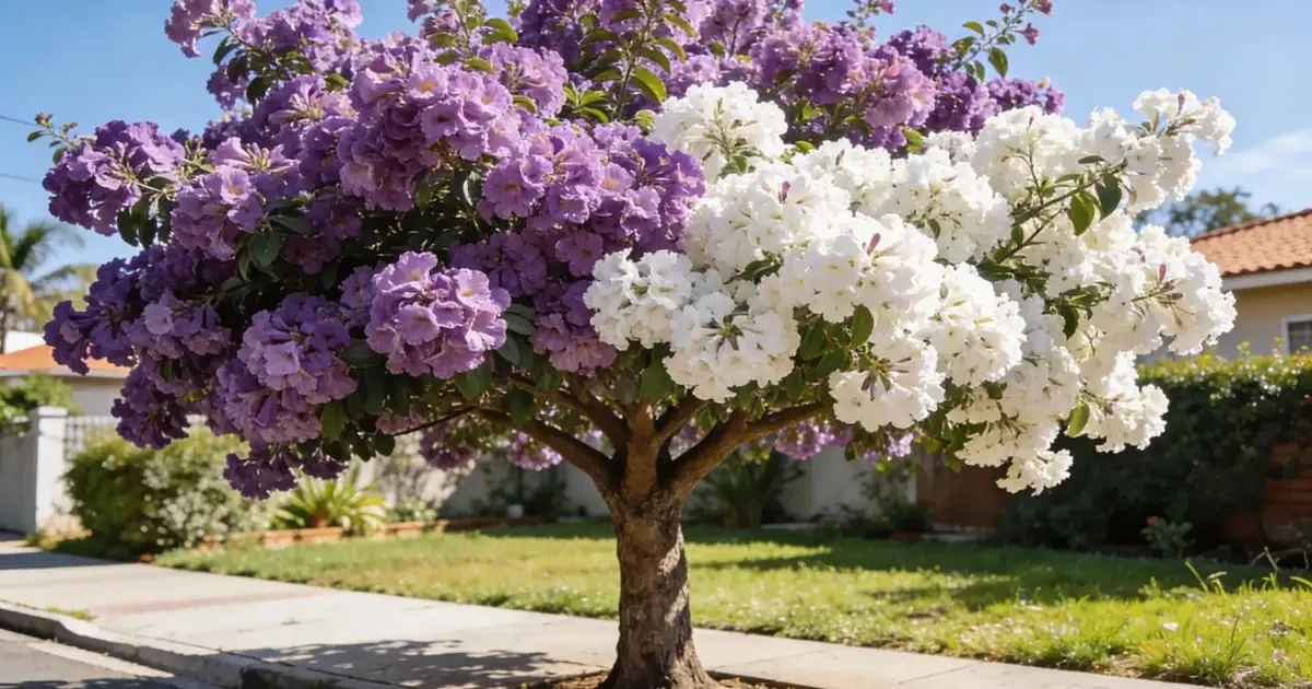 El árbol que revoluciona jardines: flores de varios colores, perfume y raíces que respetan tu hogar