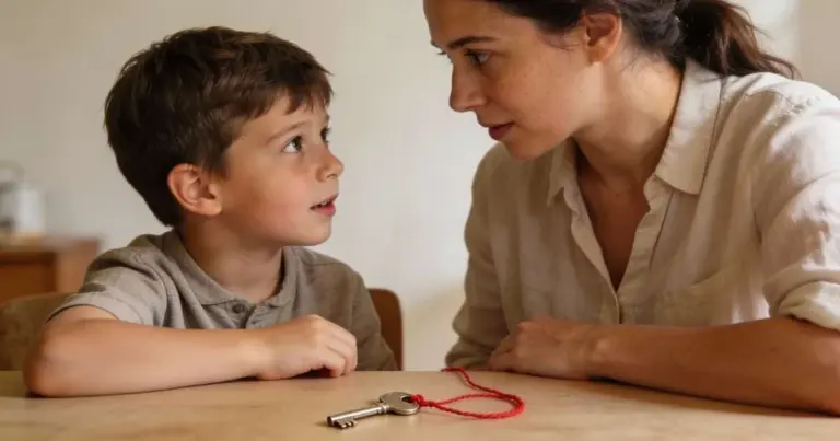 La llave que abre la comunicación: un ritual para escuchar la voz de tu hijo