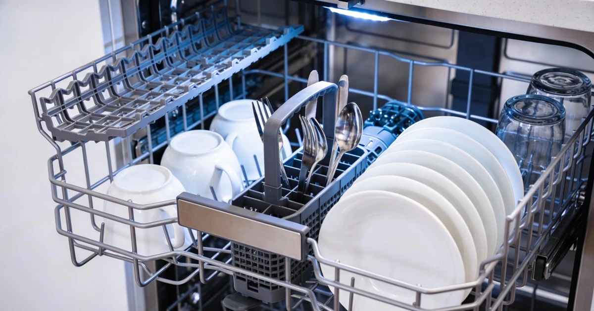 Por que tu lavavajillas limpia mejor que tus manos (y usa menos agua)