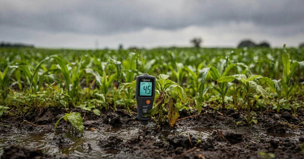 El aire 'puro' que creías respirar es un engaño: un diluvio químico invisible está acidificando tus campos