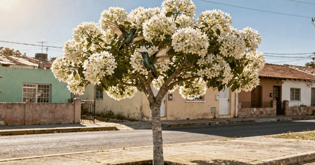 El cazahuate: el árbol perfecto que florece y atrae colibríes a tu vereda
