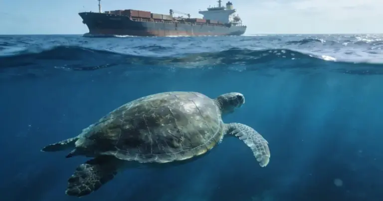 El infierno sónico de las tortugas raras: cómo el ruido de los barcos las desorienta y amenaza su supervivencia