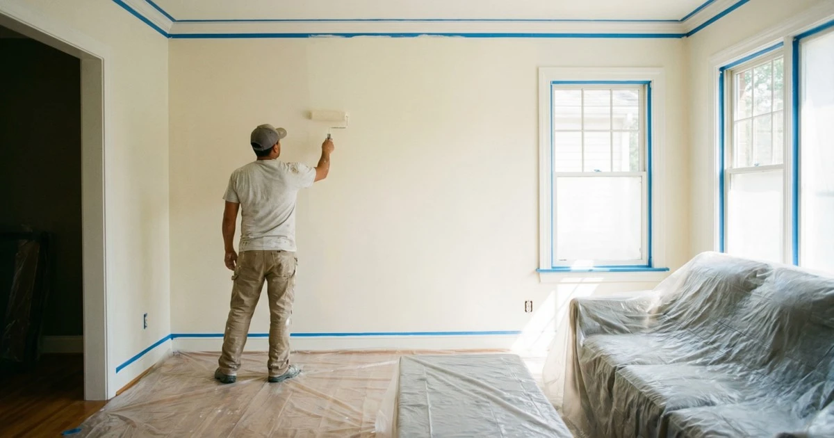 El pintor que dice adiós al moho y a la suciedad: ¿cuánto cuesta recuperar paredes impecables?