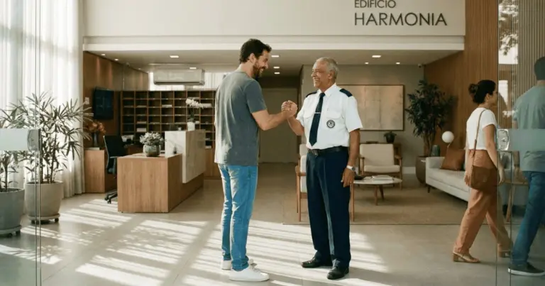 El poder de un elogio: cómo la amabilidad transforma tu condominio y alegra el día al portero