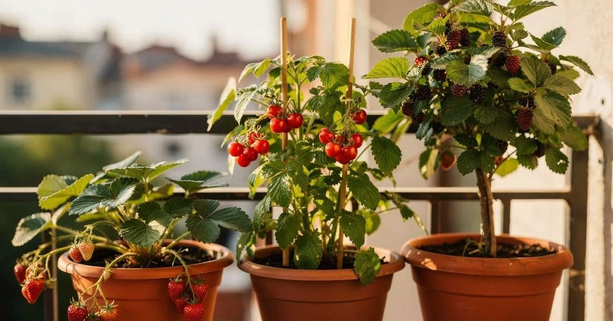 frutas dulces que crecen en macetas: las 3 mejores plantas para principiantes