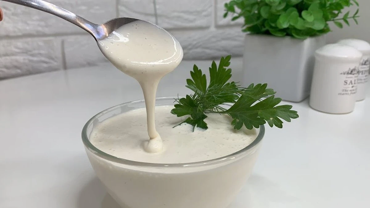 Mayonesa casera sin huevos: el sabor es idéntico, la nutrición, inmensa