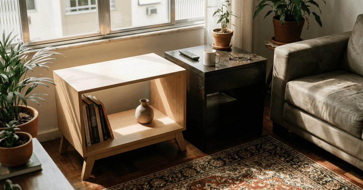 Muebles claros vs. oscuros: ¿cuál color oculta mejor el polvo?