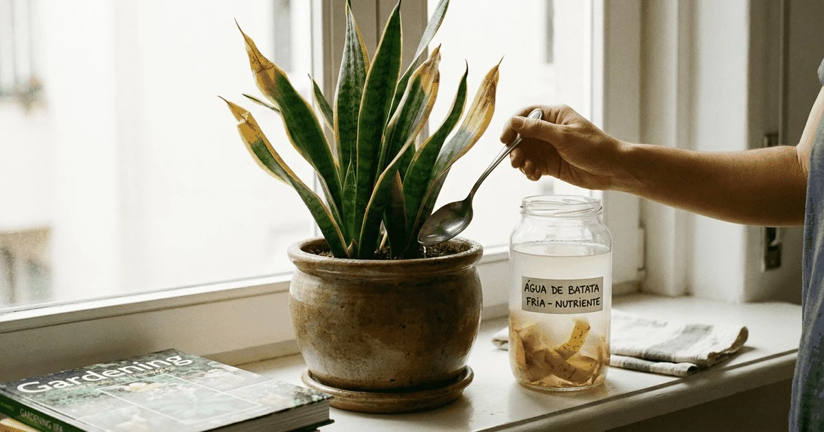 Revive tu Espada de San Jorge: el secreto de las patatas para puntas amarillas