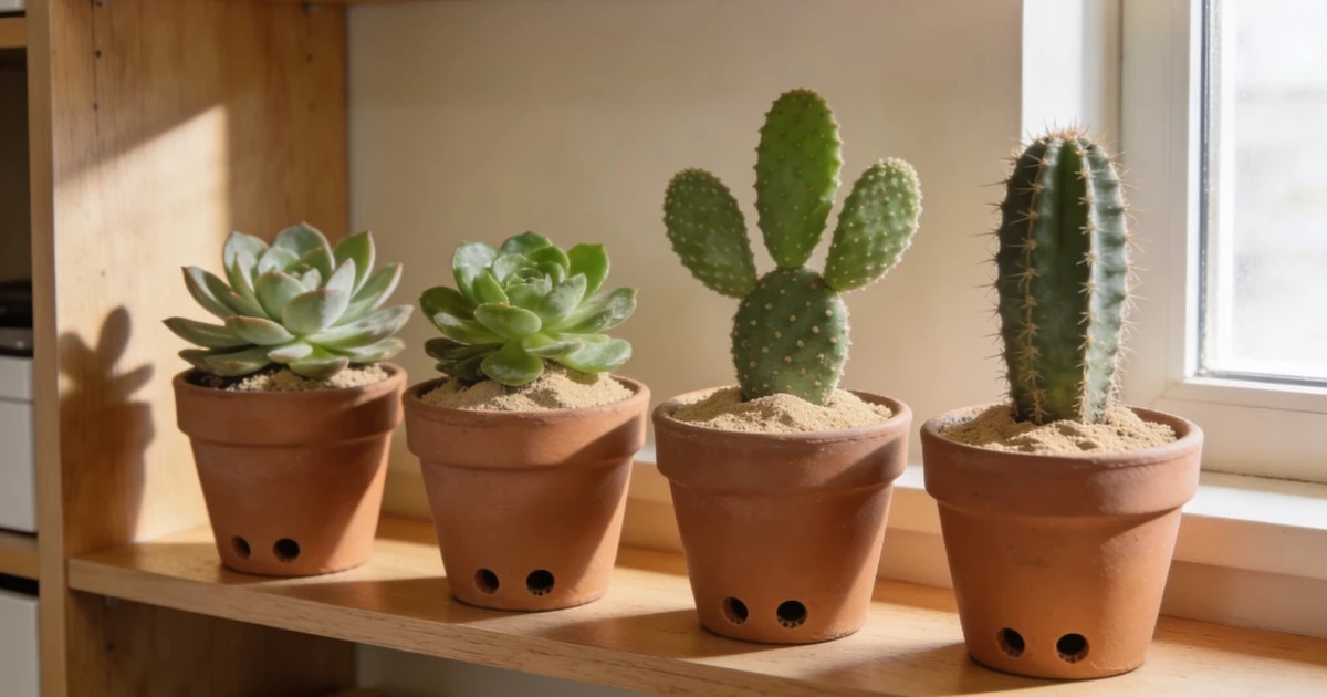 Suculentas vs. Cactus: La Guía Definitiva para los Olvidadizos del Riego