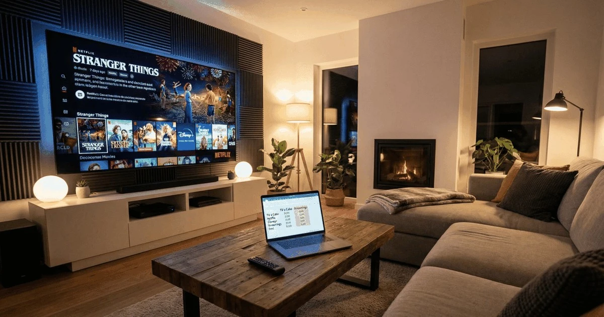 TV de pago vs. 5 servicios de streaming: el duelo que define tu gasto en ocio