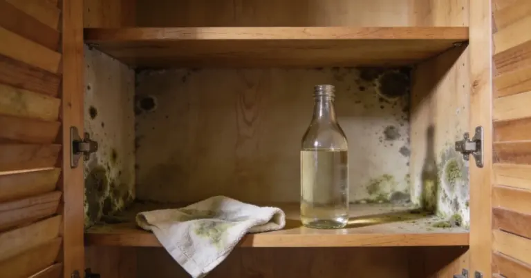 Vinagre o lejía: el mejor truco para eliminar el moho y el olor a cerrado de tu armario