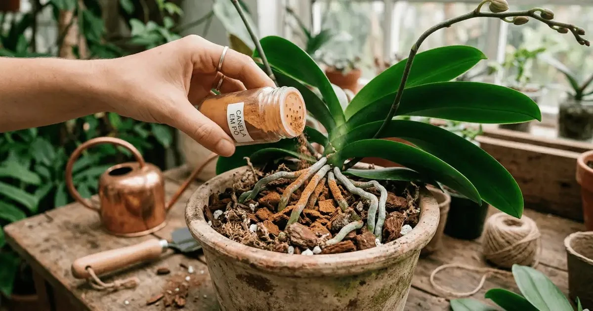 Canela en polvo: el secreto de los expertos para orquídeas sanas