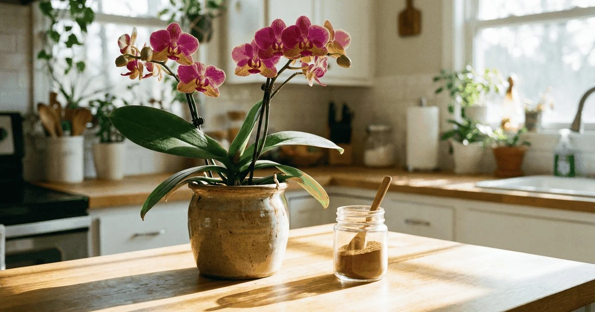 Canela en polvo: el secreto que hará que tus orquídeas marchitas vuelvan a florecer