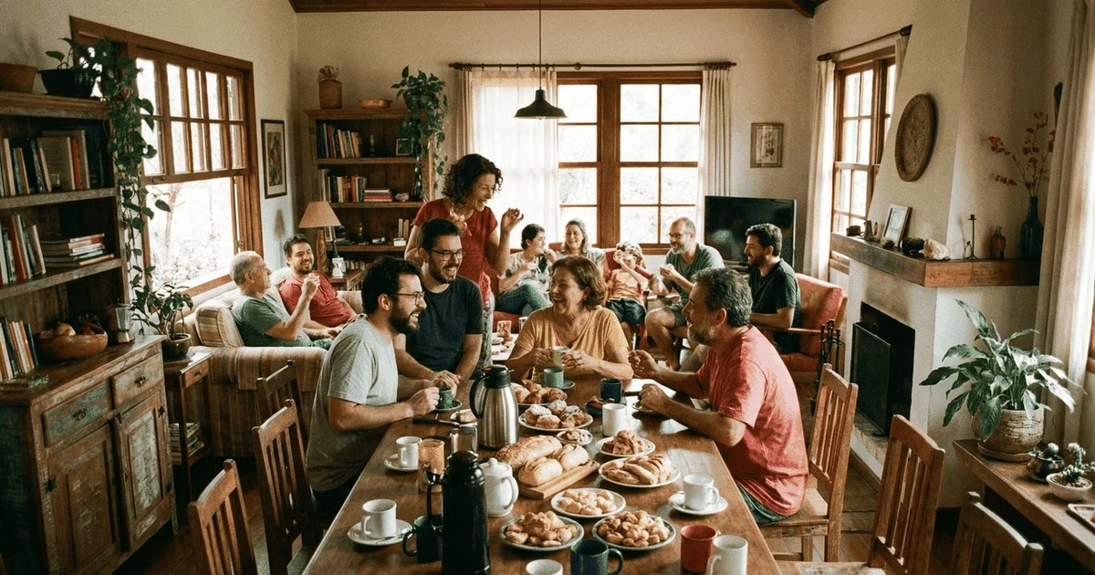 Casas con muchos invitados vs. silencio: ¿dónde se vive mejor?