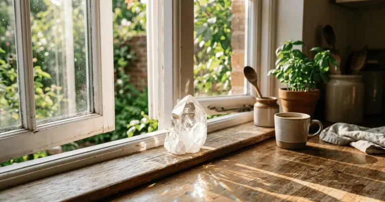 Coloca cuarzo transparente en la ventana de tu cocina y descubre por qué los chefs lo recomiendan