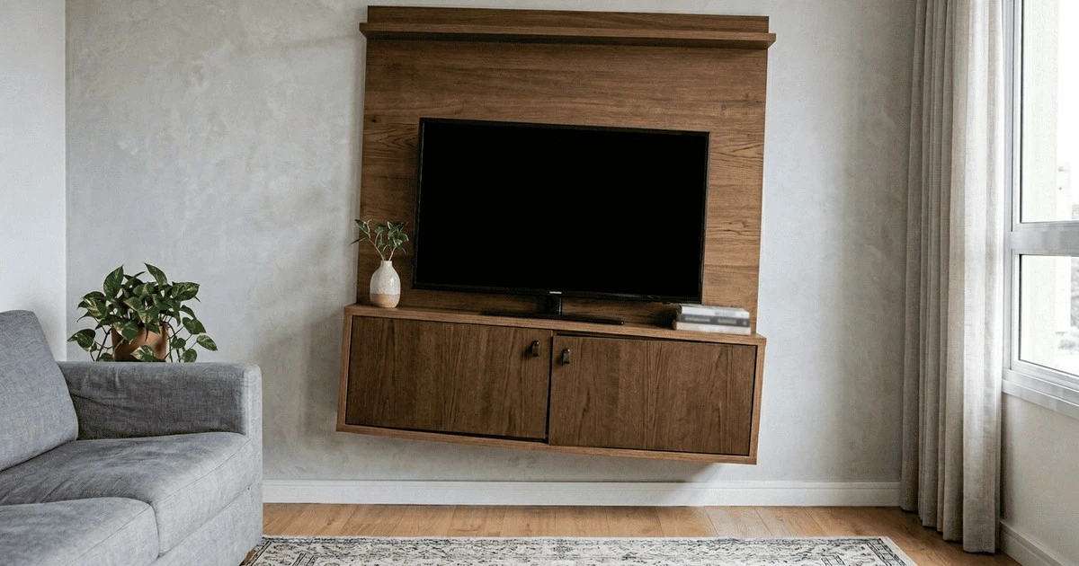 El secreto del esquadro: cómo hacer que tu rack de TV quede perfecto y las puertas cierren sin problema