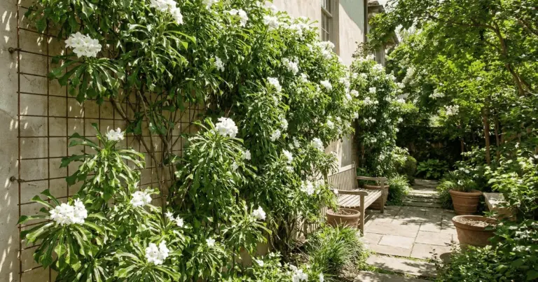 Jazmín de Madagascar: la planta que viste tu muro sin dañarlo y florece todo el año