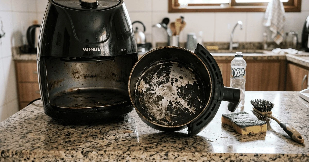 Mi freidora de aire empieza a pelarse: ¿Es peligroso y qué hago ahora?