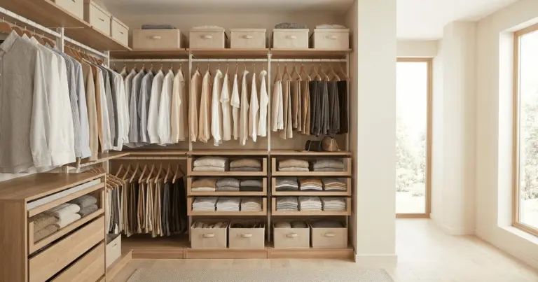 Mi truco secreto para un armario impecable sin pasar horas limpiando