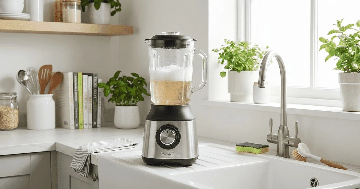 Por qué lavamos la licuadora mal toda la vida hasta descubrir este truco de 30 segundos