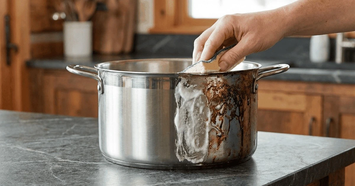 Trucos infalibles para limpiar ollas y sartenes quemadas
